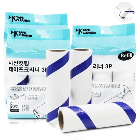 MKCLEANER 테이프크리너 리필 사선컷팅 16cm 12개 13,900원