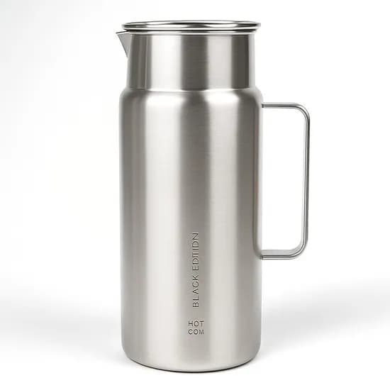 핫콤 냉장고 물병 스텐 물통, 1.85L, 1개