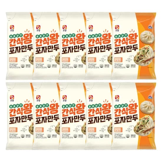 사조 간식왕 포자만두 120g 10개