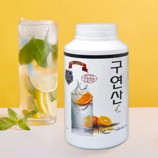 식용 무수구연산 500g 1개