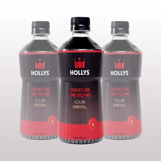 할리스 시그니처 아메리카노, 550ml, 24개