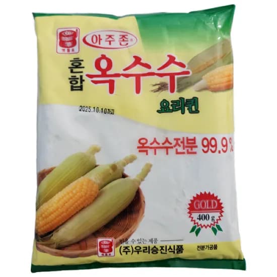 우리승진식품 아주존 혼합 옥수수 요리퀸 400g 1개
