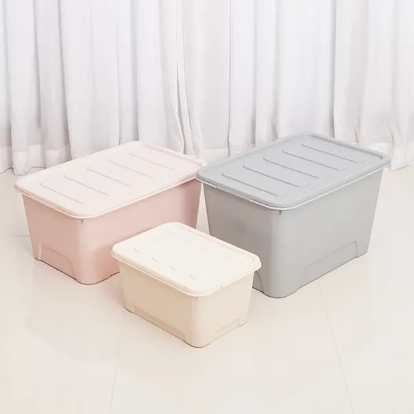 가쯔 마카롱 리빙박스 24L 아이보리 2개 9,900원