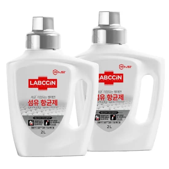애경 랩신 섬유 항균제 2L 2개