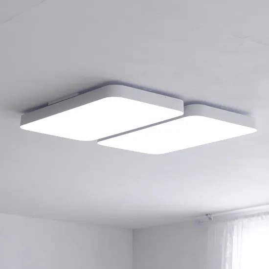 예스조명 시스템 거실등 LED 120W SP22LR, 화이트, 120W, 1개