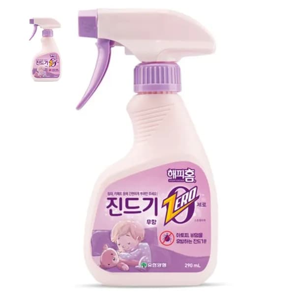 해피홈 진드기 제로 스프레이액 290ml 1개 13,200원