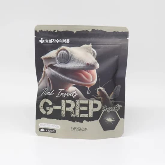 지렙 크레스티드게코 사료 인섹트, 100g, 1개