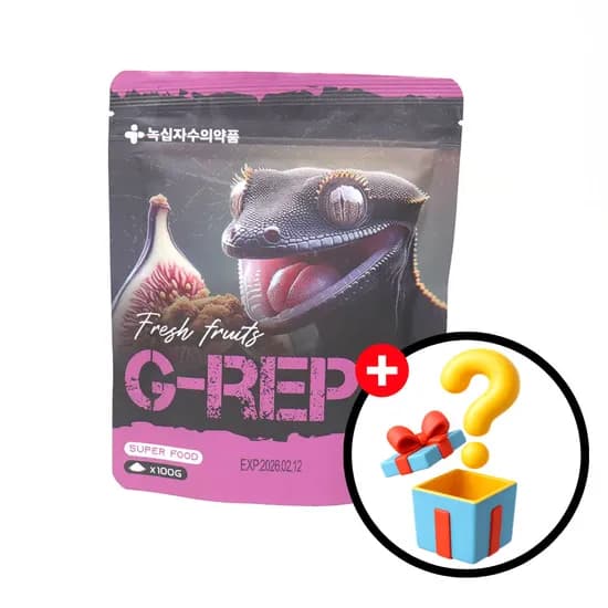 녹십자 지렙 크레스티드게코 사료, 무화과, 100g, 1개