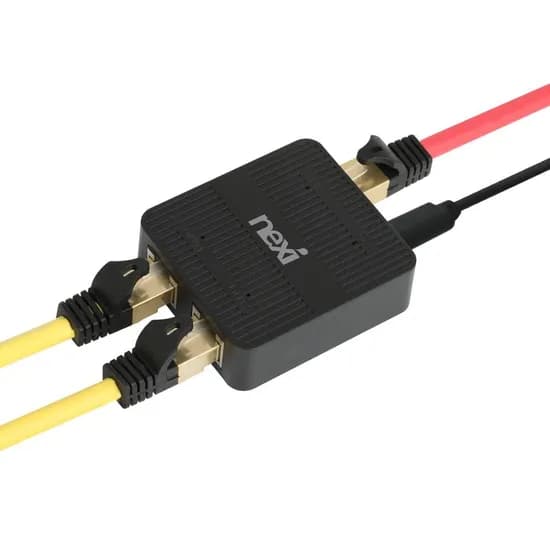 nex 3포트 기가비트 스위칭 허브 NX-SG1003M, 1개