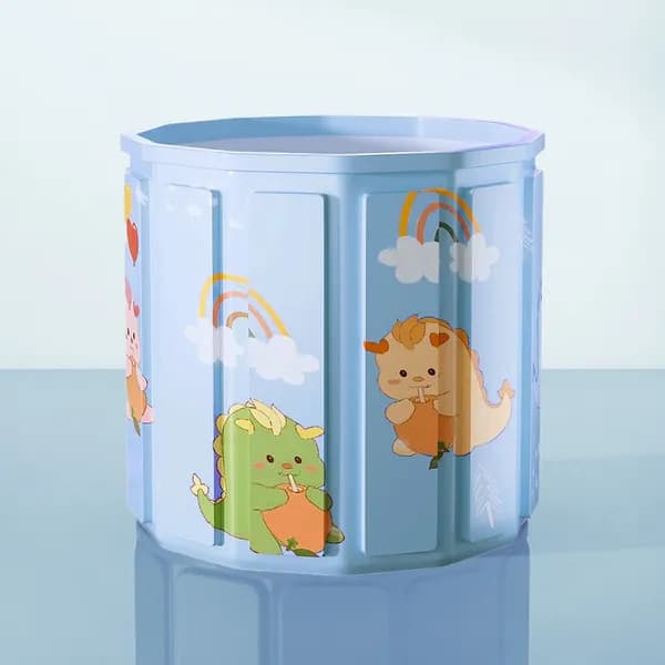 타이달 폴더블 반신욕 욕조 플라워 덮개X 1개