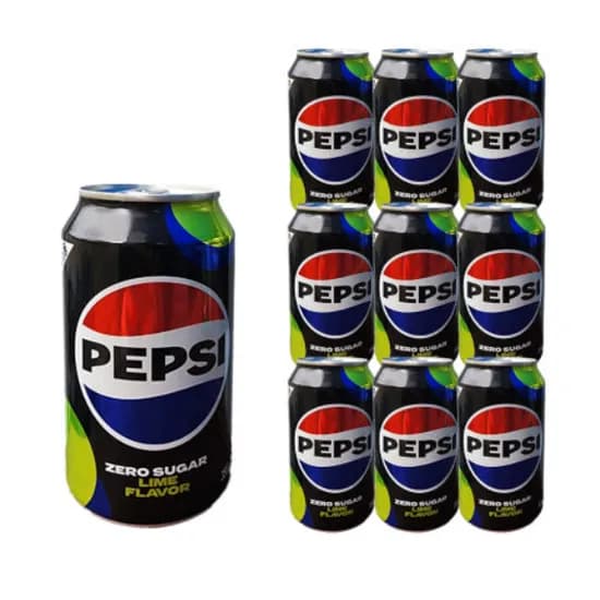 롯데칠성음료 펩시 제로슈거 라임 업소용 355ml 24개