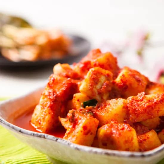 바다랑 깍두기 1kg 1개