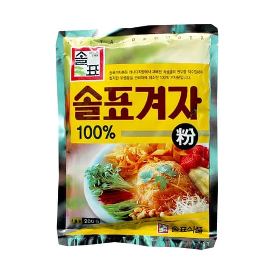 솔표 겨자분 200g 1개