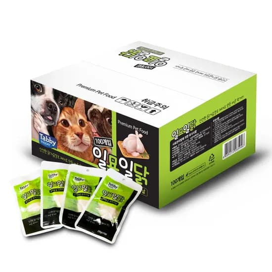 일묘일닭 닭가슴살 오리지날, 20g, 100개