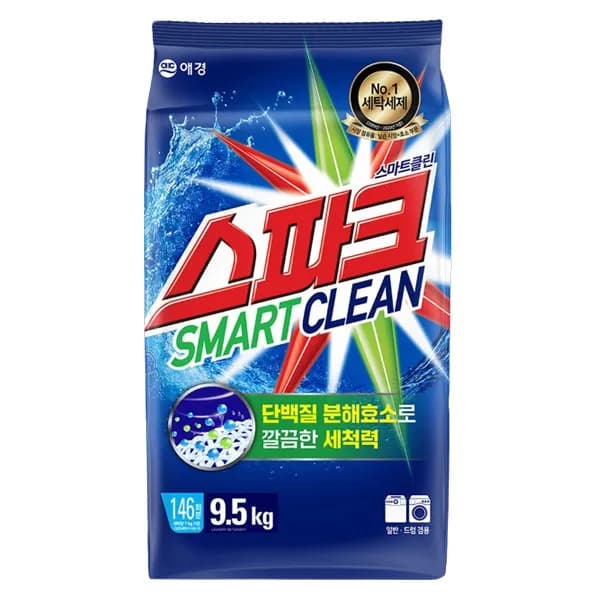 애경 스파크 스마트클린 리필 9.5kg