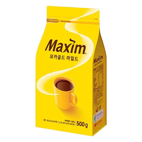 맥심 모카골드 마일드 리필커피 500g 4개