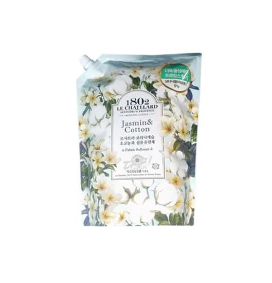 르샤트라 보타닉 고농축 섬유유연제 자스민 코튼 1.5L 1개