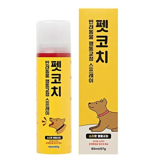 펫코치 반려견 행동교정 스프레이 80ml, 1개