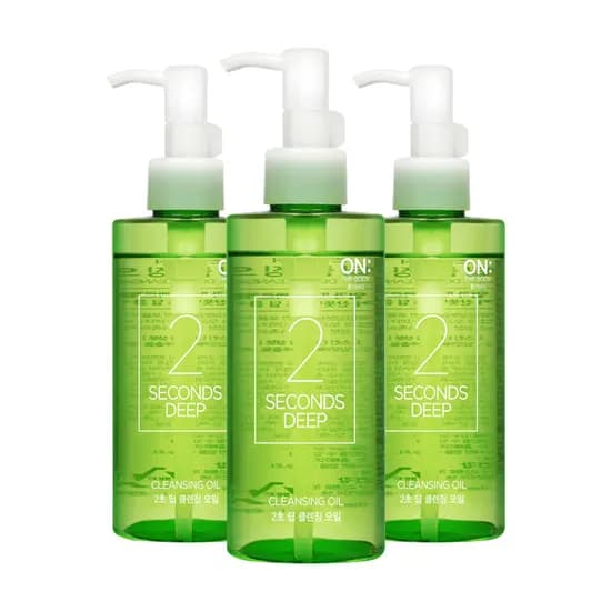 온더바디 2초 딥 클렌징 오일 200ml 3개