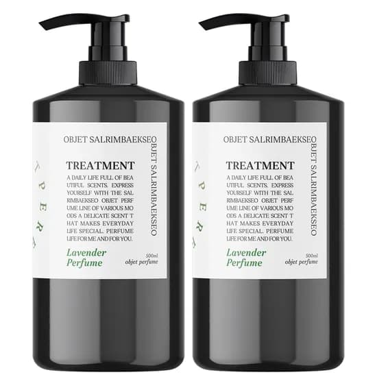 살림백서 오브제 퍼퓸 트리트먼트 라벤더퍼퓸 500ml 2개