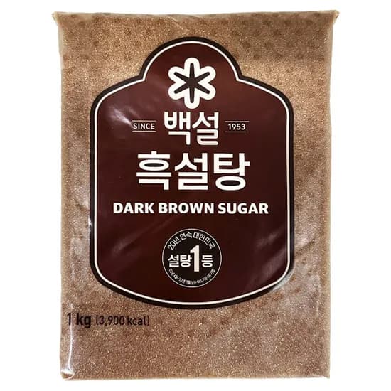 백설 흑설탕 1kg 1개