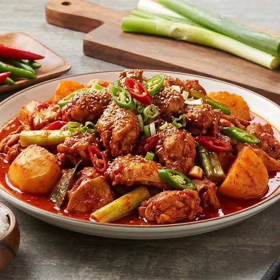 자연백계 맵싹한 닭볶음탕, 1kg, 2팩