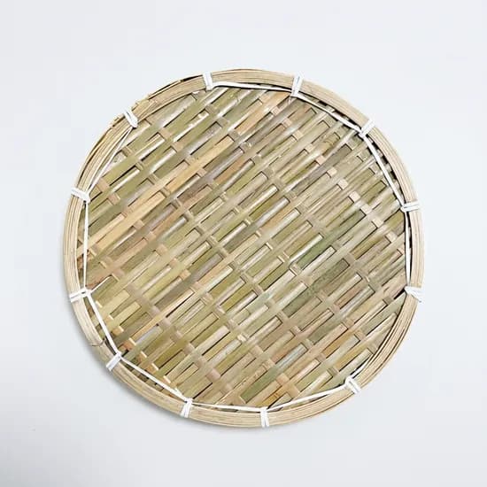 꽃분이네 대나무 접시채반 20cm 1개