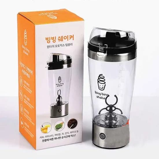 빙빙 오토 쉐이크 텀블러, 450ml, 1개