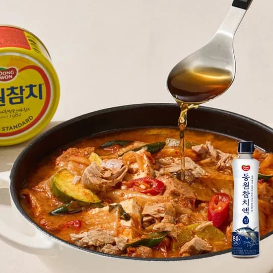동원 참치액 진 500g 2개