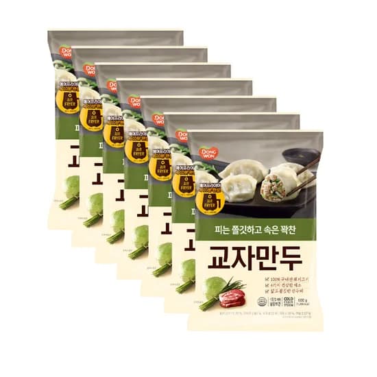 동원 개성 교자만두 고기 600g 7개