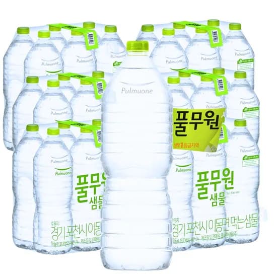 풀무원샘물 무라벨 2L 30개
