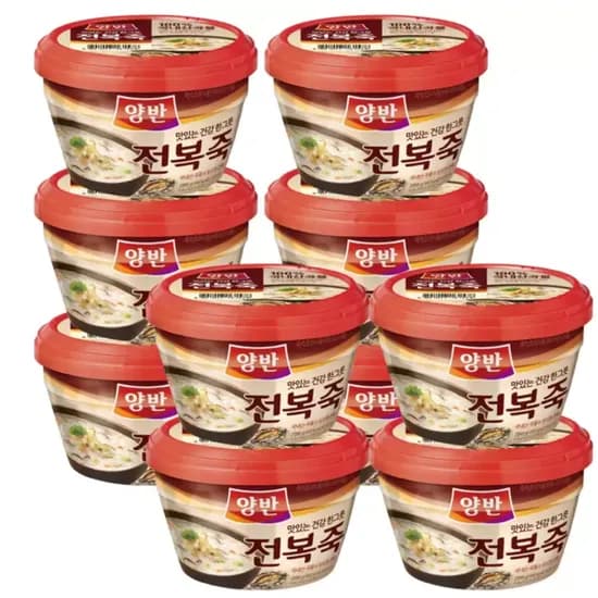 양반 전복죽 288g 10개