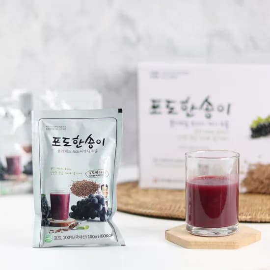 김재식헬스푸드 포도한송이 100ml 30개