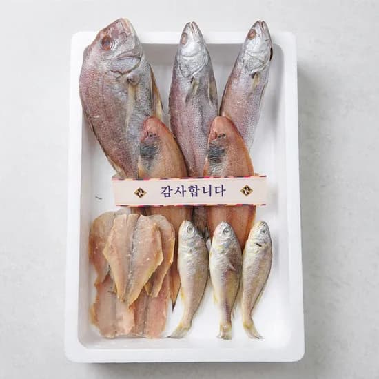 여수동동식품 제수용 반건조 생선 세트 백야도세트 1 1930g