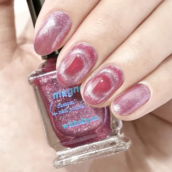 위드샨 커스텀 마그네틱 네일 폴리쉬, 하트노트, 9ml, 1개