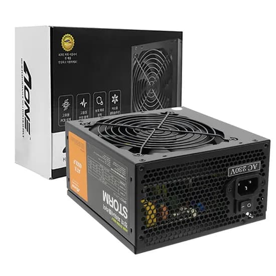 AONE STORM 600LF PC 파워서플라이, STORM 600LF, 1개