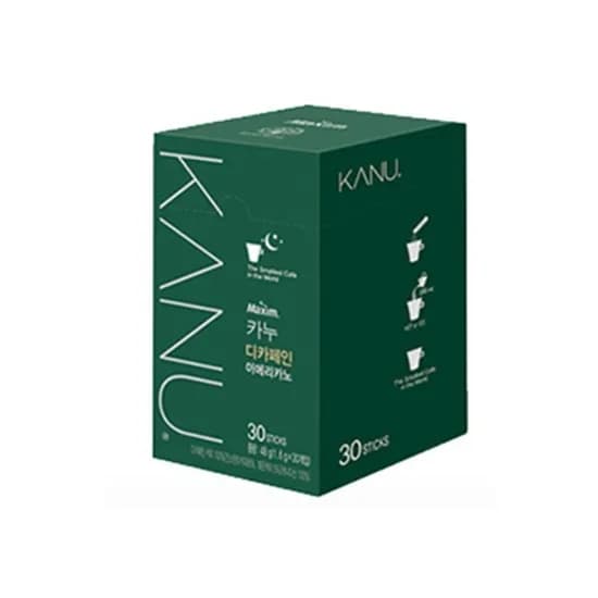카누 디카페인 아메리카노 1.6g 30개입 14,000원