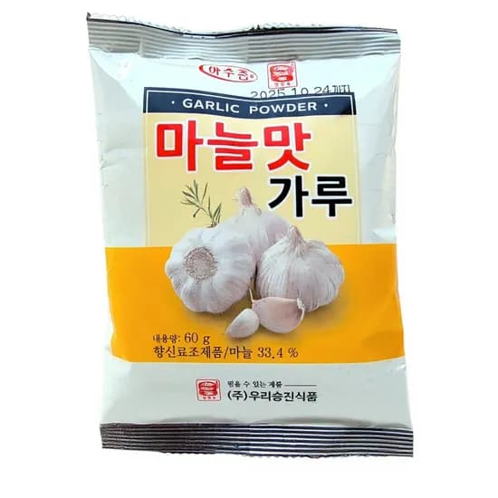 명식품 마늘맛가루 60g 1개