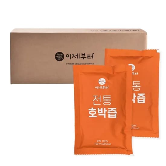 이기버터 전통 호박즙 100ml 60개