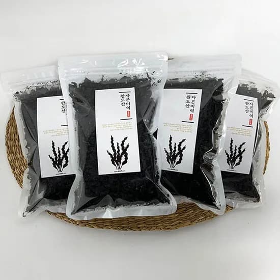 완도목 완도산 자른 미역, 100g, 4개