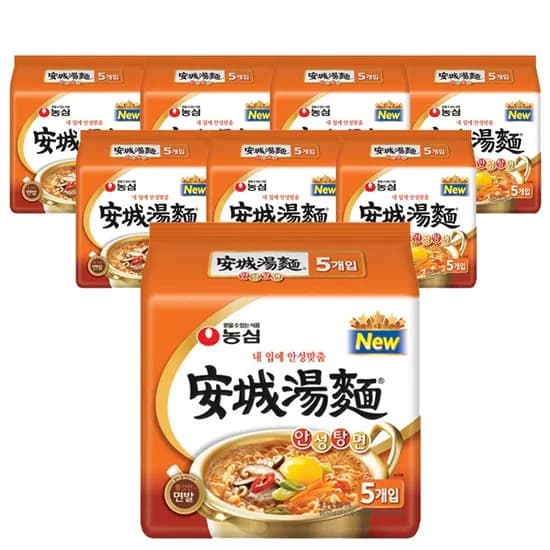 농심 안성탕면 125g 40개