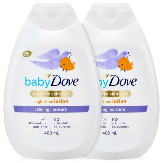 도브 베이비 카밍 모이스처 바디 로션, 400ml, 2개