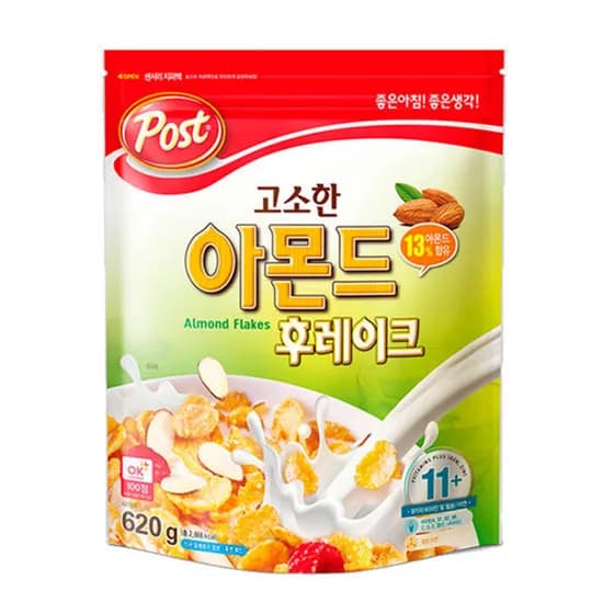 포스트 아몬드 후레이크 620g 1통