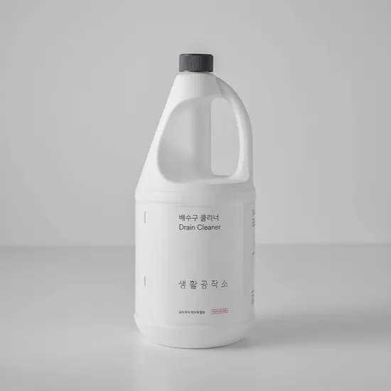 생활공작소 배수구 클리너 6개 1.85L