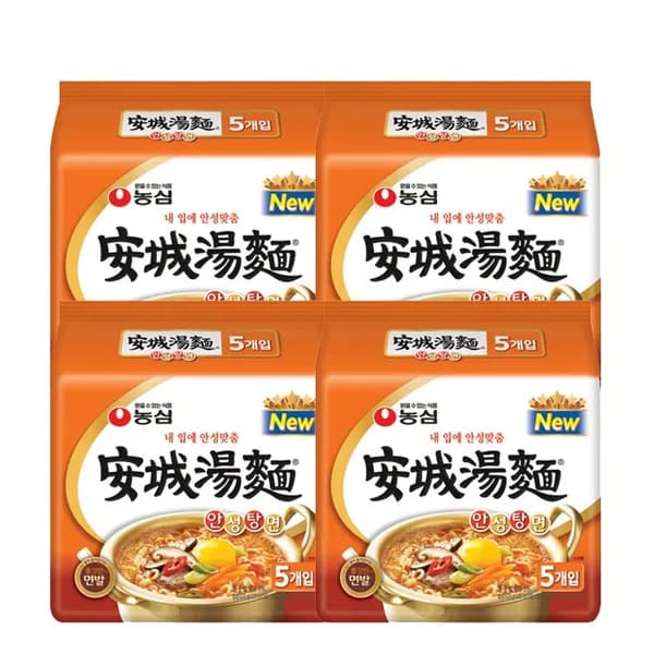 농심 안성탕면 125g 20개