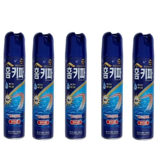 홈키파 엘비이 수성알파 에어졸, 500ml, 5개
