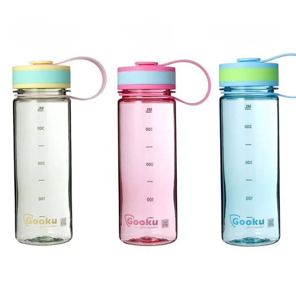 구쿠 휴대용 스포츠 물병 라이트 그린 500ml 1개