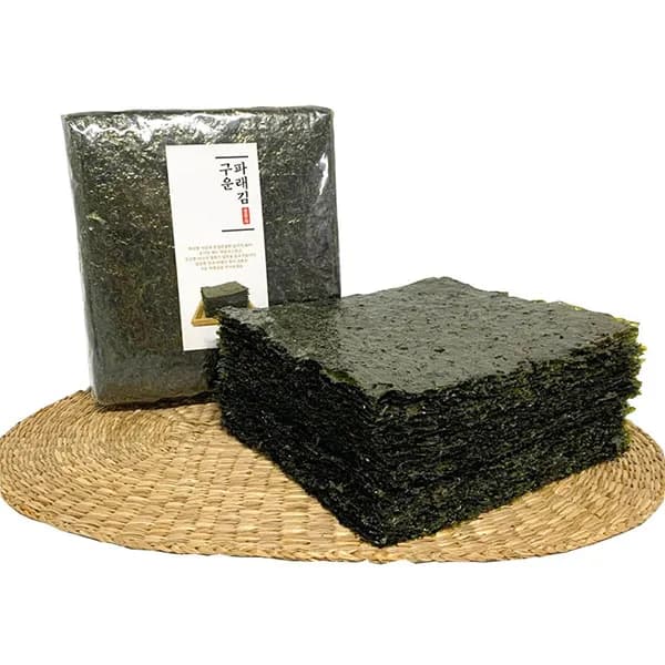 올돌목 구운 파래김 무조미 160g 100장 1개 15,400원