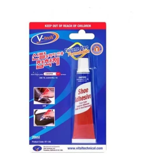 브이텍 신발접착제 VT-126 20ml 1개