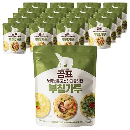 곰표 부침가루, 500g, 4개